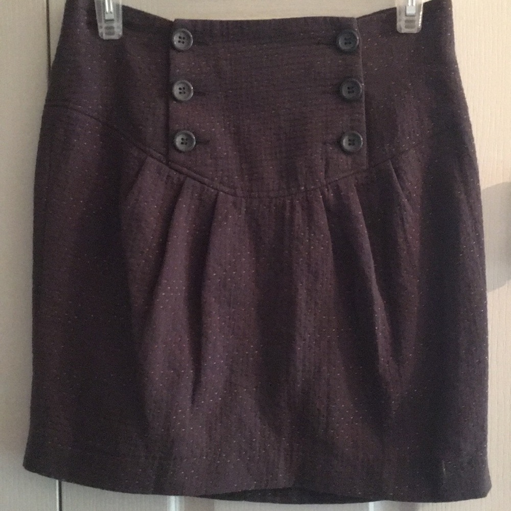 High waisted skirt